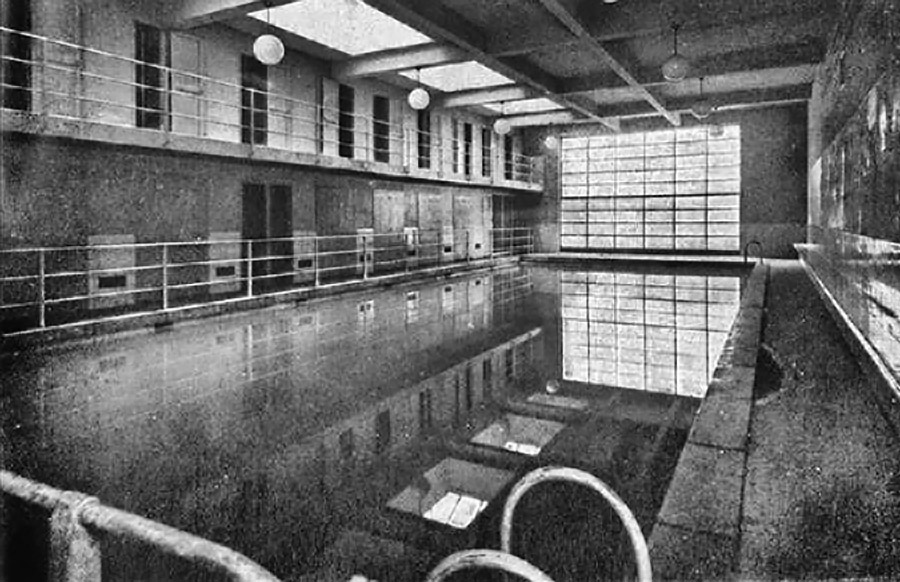 Banys Populares de Barcelona. Ronda Sant Pau