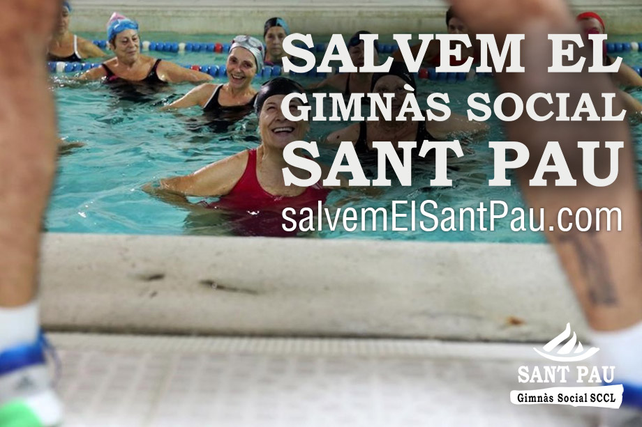 Salvem el gimnàs Sant Pau